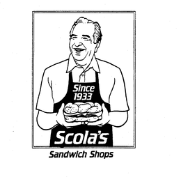 SINCE 1933 SCOLA'S SANDWICH SHOPS