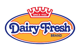 SINCE 1935 DAIRY FRESH BRAND logo