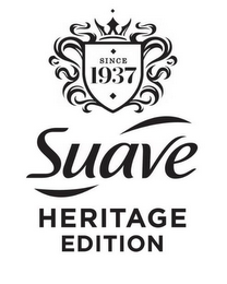 SINCE 1937 SUAVE HERITAGE EDITION logo