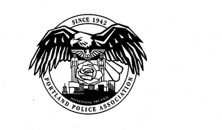SINCE 1942 PORTLAND POLICE ASSOCIATION MAINTAINING THE VIGIL logo