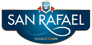 SINCE 1943 SR SAN RAFAEL DELICATESSEN logo