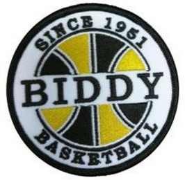 SINCE 1951 BIDDY BASKETBALL logo