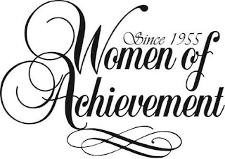 SINCE 1955 WOMEN OF ACHIEVEMENT logo