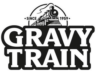 SINCE 1959 GRAVY TRAIN logo