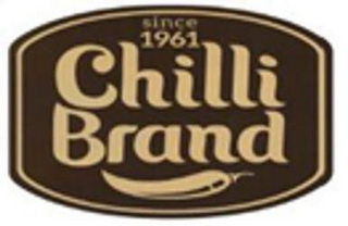 SINCE 1961 CHILLI BRAND logo
