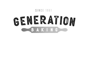 SINCE 1961 GENERATION BAKING logo
