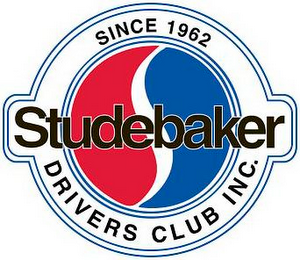 SINCE 1962 STUDEBAKER DRIVERS CLUB INC. logo