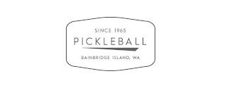 SINCE 1965 PICKLEBALL BAINBRIDGE ISLAND, WA logo
