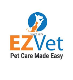 SINCE 1974 EZ VET PET CARE MADE EASY logo