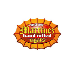 SINCE 1974 MARTINEZ HAND ROLLED CIGARS logo