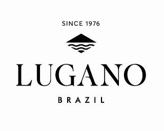 SINCE 1976 LUGANO BRAZIL logo