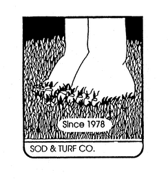 SINCE 1978 SOD & TURF CO. logo