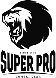 SINCE 1978 SUPER PRO COMBAT GEAR logo