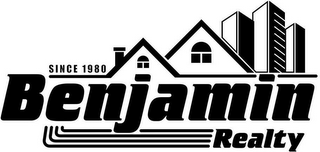 SINCE 1980 BENJAMIN REALTY logo