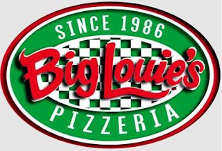 SINCE 1986 BIG LOUIE'S PIZZERIA logo