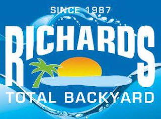 SINCE 1987 RICHARDS TOTAL BACKYARD logo