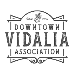 SINCE 1989 DOWNTOWN VIDALIA ASSOCIATION logo