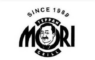 SINCE 1989 MORI TEPPAN GRILL logo