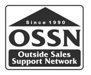 SINCE 1990 OSSN OUTSIDE SALES SUPPORT NETWORK logo
