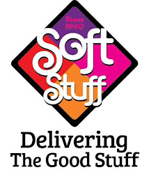 SINCE 1990 SOFT STUFF DELIVERING THE GOOD STUFF logo