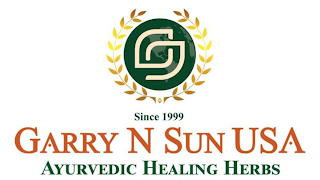 SINCE 1999 GARRY N SUN USA AYURVEDIC HEALING HERBS logo