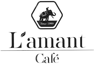 SINCE 1999 L'AMANT CAFÉ logo