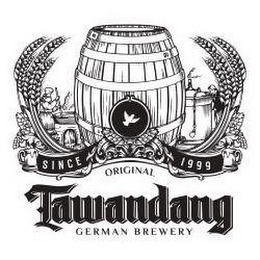 SINCE 1999 ORIGINAL TAWANDANG GERMAN BREWERY logo