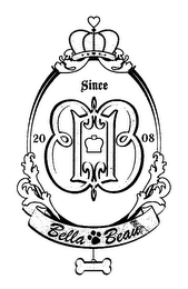 SINCE 20 08 BB BELLA BEAU logo