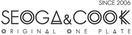 SINCE 2006 SEOGA&COOK ORIGINAL ONE PLATE logo