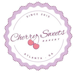 SINCE 2015 CHERRY SWEETS BAKERY ATLANTA, GA logo