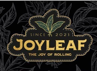 SINCE 2023 JOYLEAF THE JOY OF ROLLING logo