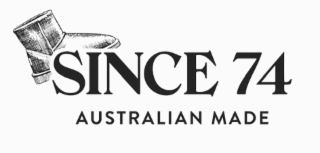 SINCE 74 AUSTRALIAN MADE logo