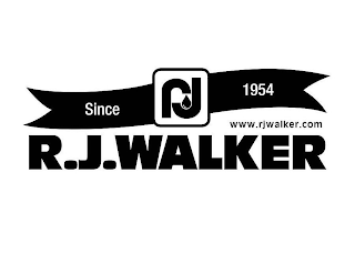 SINCE RJ 1954 WWW.RJWALKER.COM R.J.WALKER logo