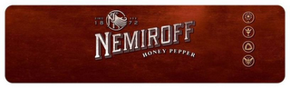 SINCE UKR 1872 NEMIROFF HONEY PEPPER logo
