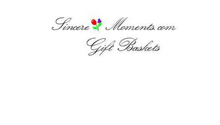 SINCERE MOMENTS.COM GIFT BASKETS logo