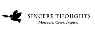 SINCERE THOUGHTS MOTIVATE. GREET. INSPIRE. logo