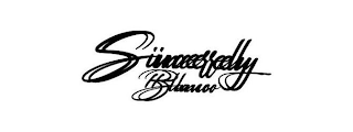 SINCERELY BLANCO logo