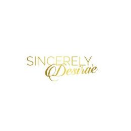 SINCERELY, DESIRAE logo