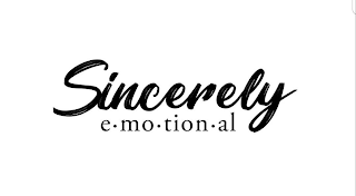 SINCERELY EMOTIONAL logo
