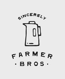 SINCERELY FARMER ∙ BROS ∙ logo