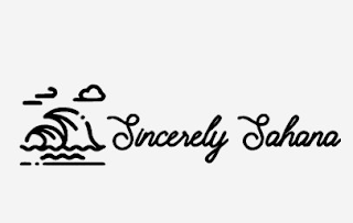 SINCERELY SAHANA logo