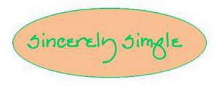 SINCERELY SIMPLE logo
