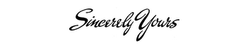 SINCERELY YOURS logo