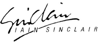 SINCLAIR IAIN SINCLAIR logo