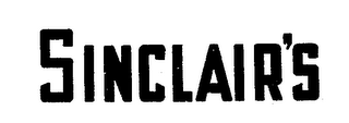 SINCLAIR'S logo