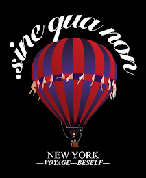 SINE QUA NON NEW YORK VOYAGE BESELF logo