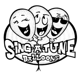 SING A TUNE BALLOONS logo