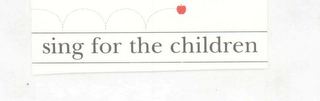 SING FOR THE CHILDREN logo