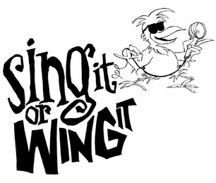 SING IT OR WING IT logo