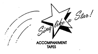 SING LIKE A STAR ACCOMPANIMENT TAPES logo